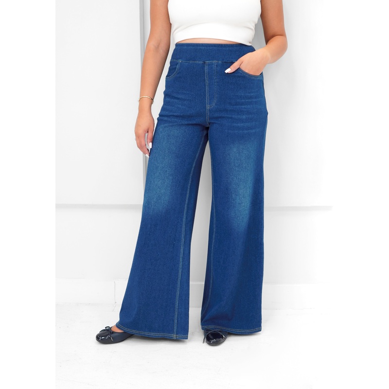 Compli K – High-Waist Wide-Leg Pants