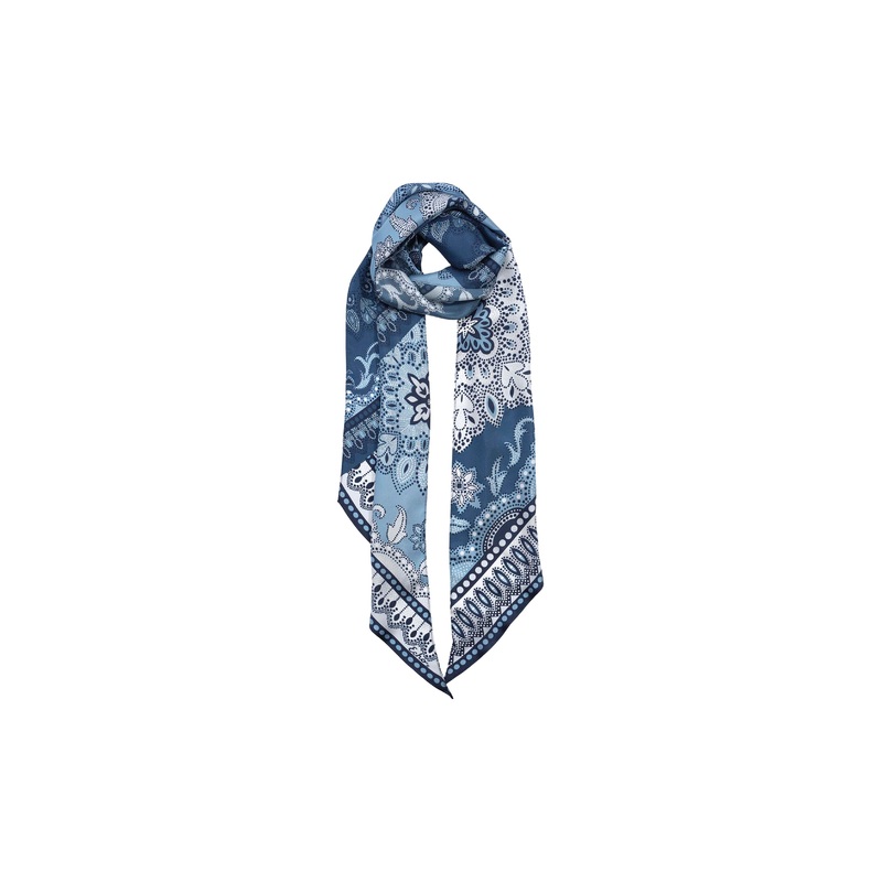 Echo – Bandana Bias Silk Scarf