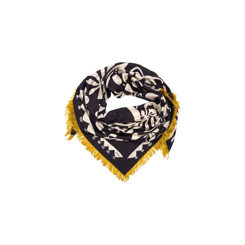 Echo – Park Paisley Oversized Silk Scarf