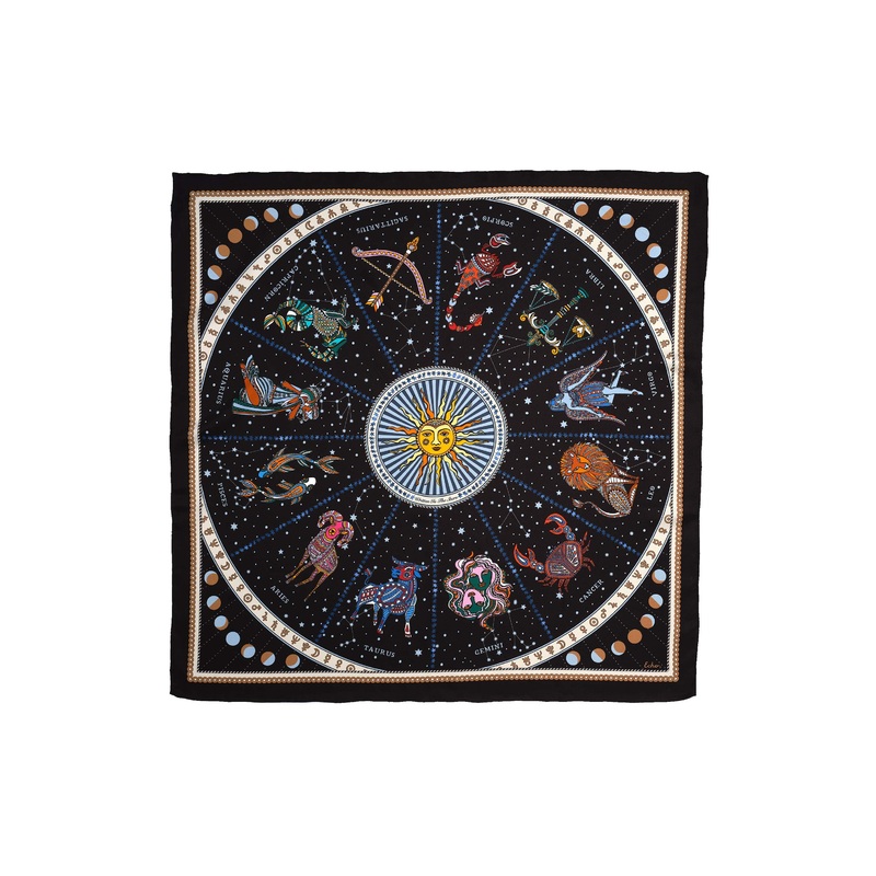 Echo – Written in the Stars Silk Square Scarf