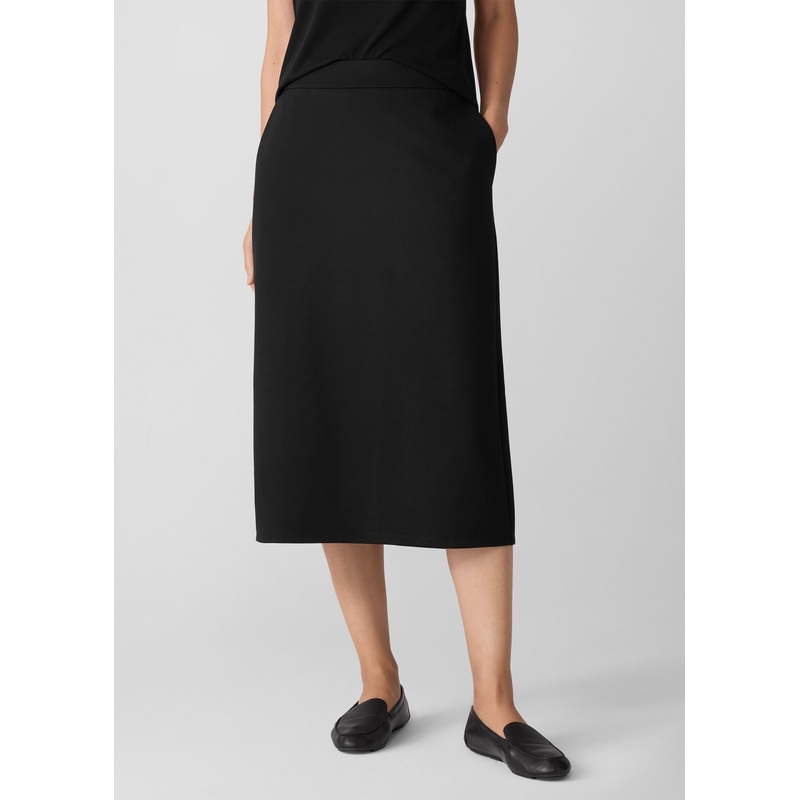 Eileen Fisher – Washable Flex Ponte Straight Skirt