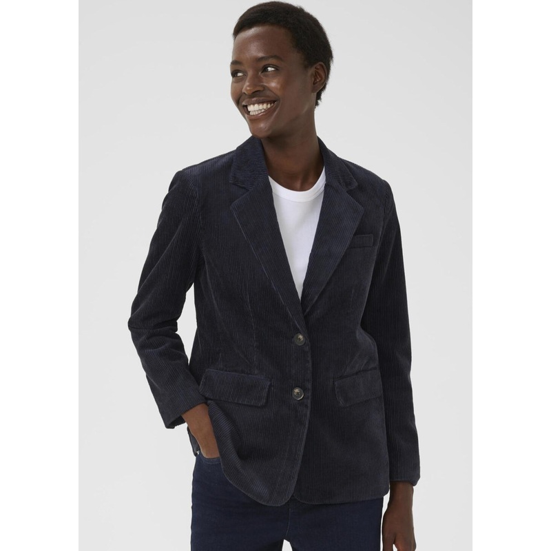 Part Two – Leni Cord Blazer|DARK NAVY|GANACHE|34|36|38|40|42|44|46