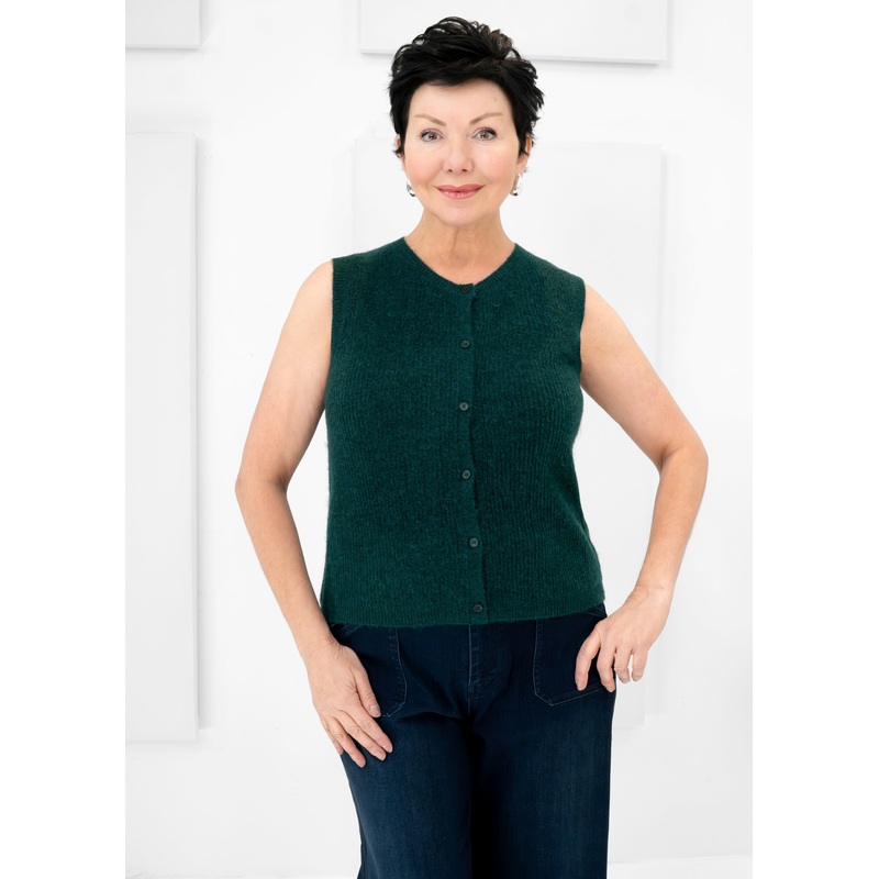 Part Two – Pimira Waistcoat|SEA MOSS|XS|S|M|L|XL|XXL