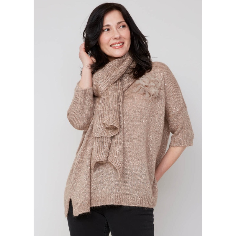 Renuar – Metallic Sparkle Scarf