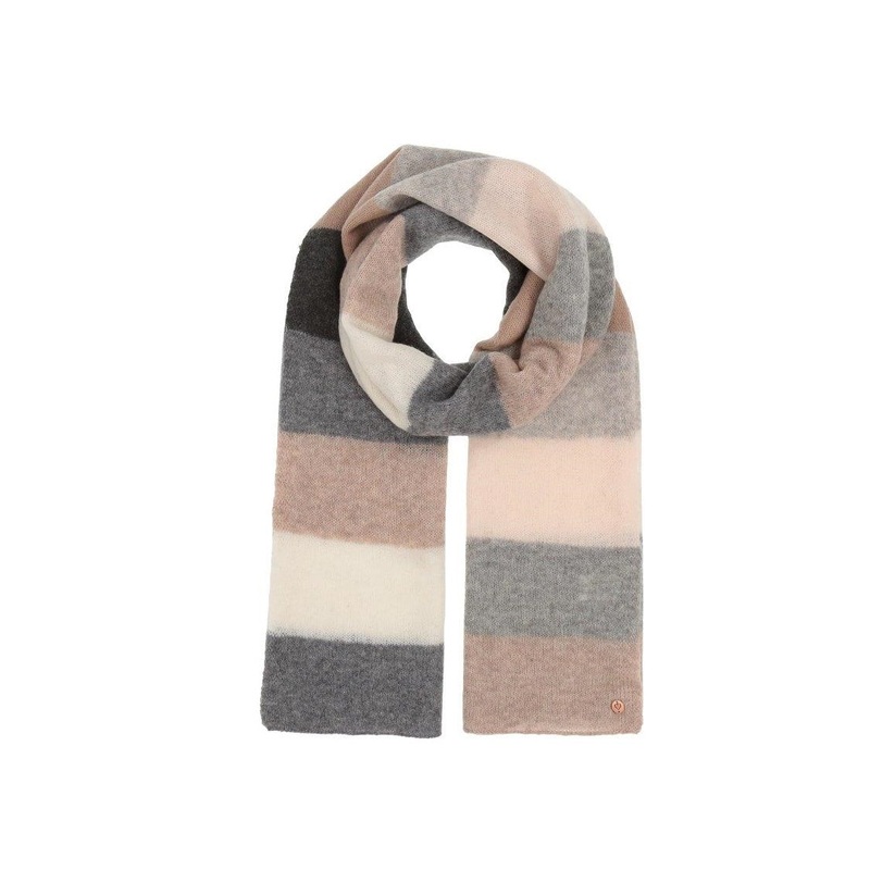 V Fraas – Oversized Multi Knit Stripe Scarf