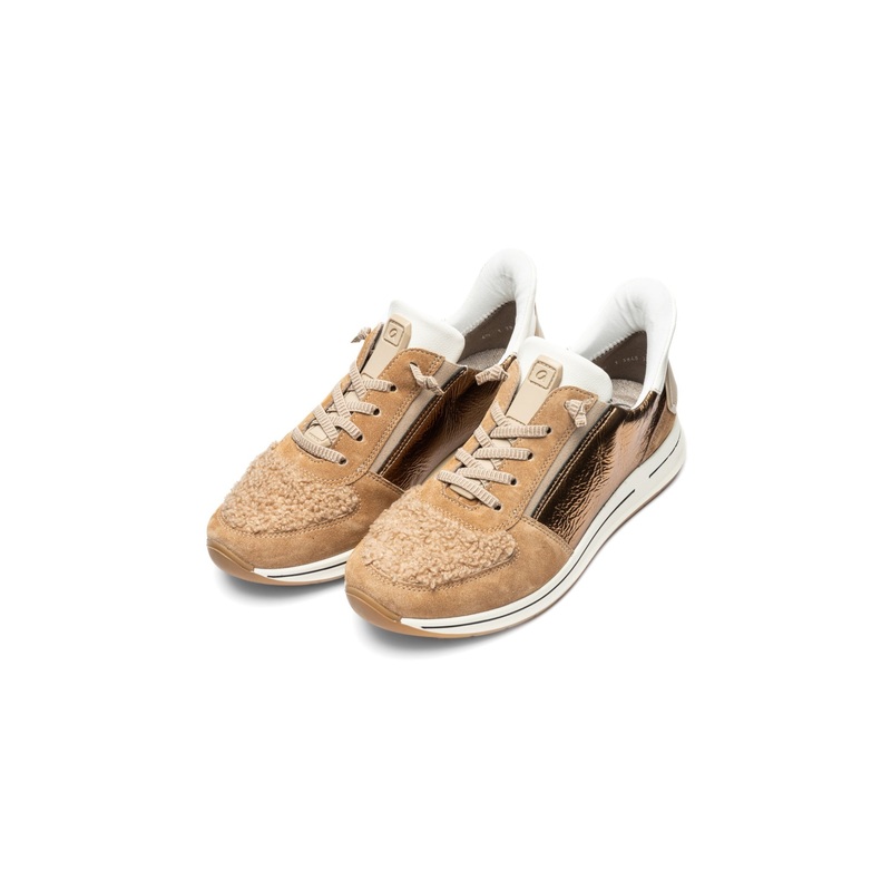 Ara – Ovation Sneaker Sherpa|BISCUIT/SAND/CREAM|6|7|7.5|8|8.5|9|9.5|10