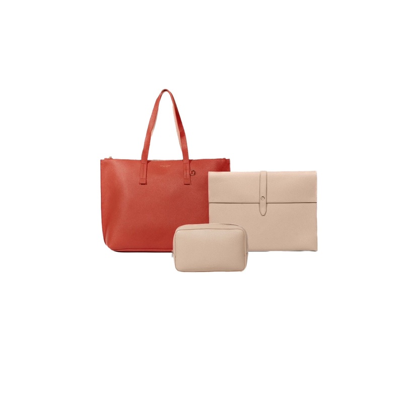 Campo Marzio – Zip Tote Bag With Accessories (3 in 1) – SALE