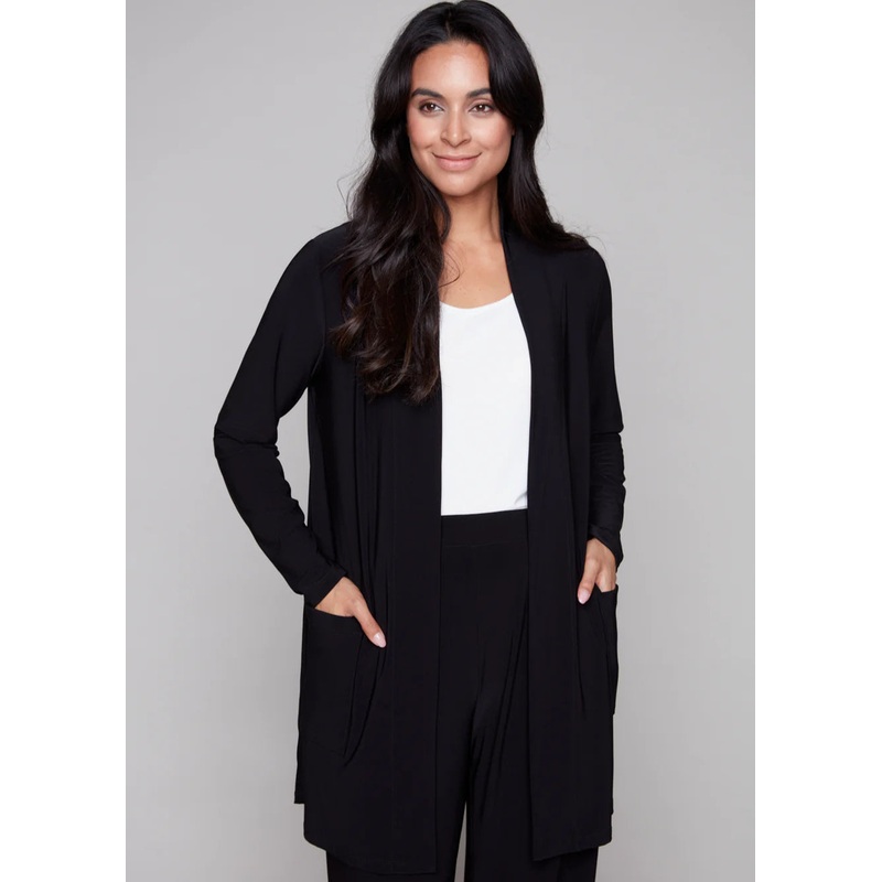 Compli K – Long Cardigan|BLACK|S|M|L|XL|XXL