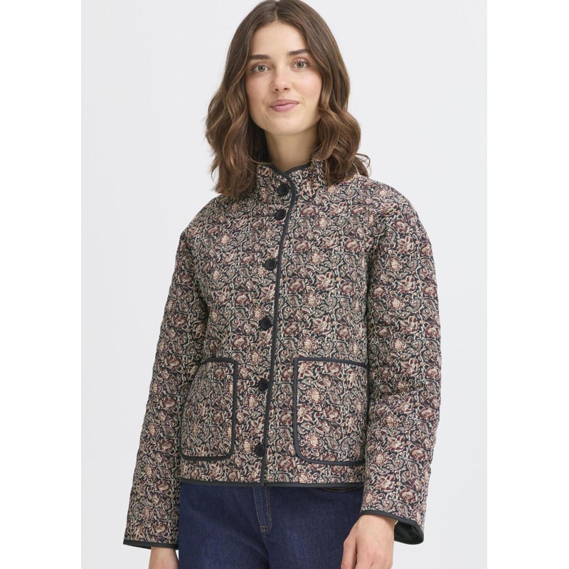 Fransa – Claudine Jacket|BLACK NON PAISLEY|XS|S|M|L|XL|XXL