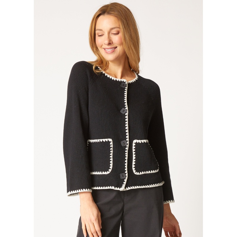 Habitat – Contrast Stitch Cardi