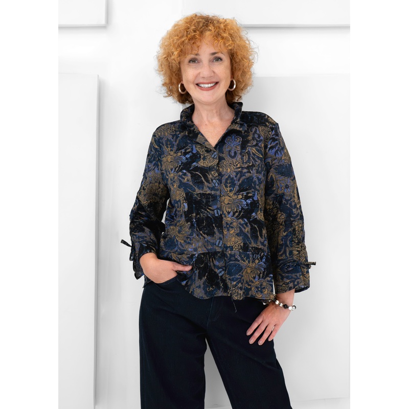 Habitat – Event Blouse|MIDNIGHT|XS|S|M|L|XL|XXL
