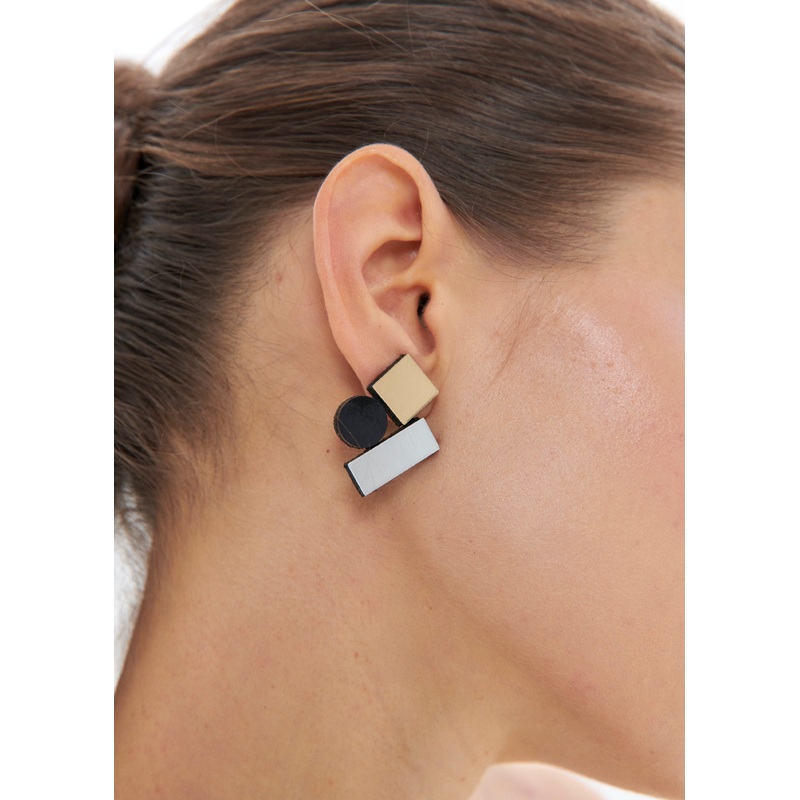 Iskin Sisters – Bauhaus Earrings