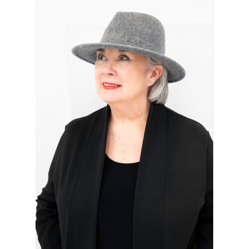 Loevenich – Wool Blend Fedora|CHARCOAL|BLACK|SAND|DARK NAVY