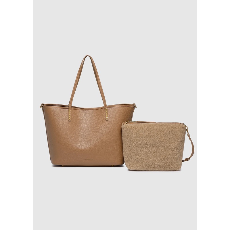 Louenhide – Jackson Tote Bag|CARAMEL|BLACK