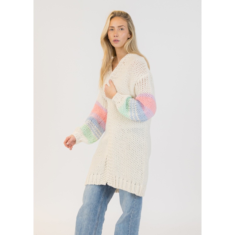 Lyla + Luxe – Shiloh Heart Long Cardigan