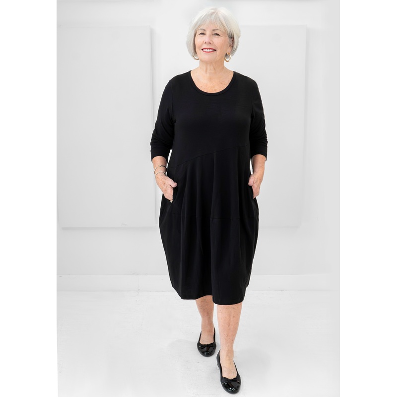 Orientique – Essentials Knit Panel Bubble Dress