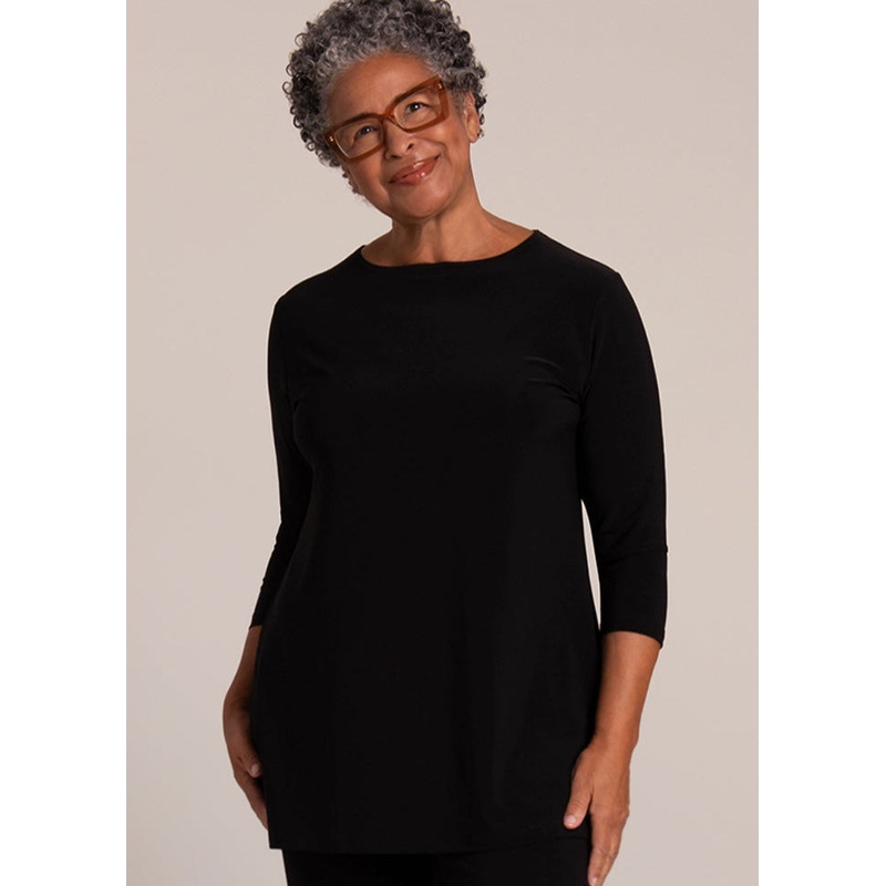 Sympli – Nu Ideal 3/4 Sleeve Tunic Top