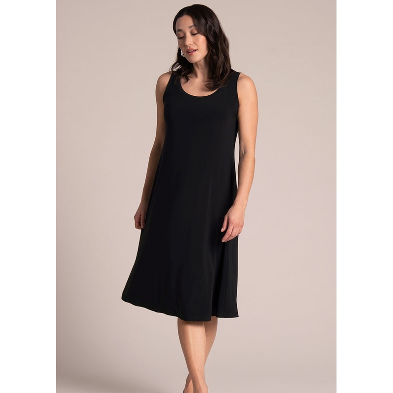 Sympli – Nu Tank Dress Short|BLACK|LAPIS|4|6|8|10|12|14|16|18