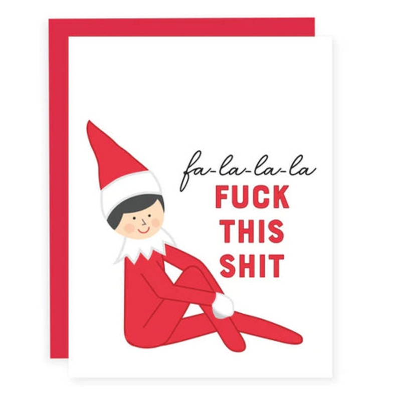 CARD: Fa La La La F**k This