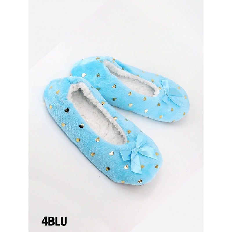 Heart Fashion Printed Women’s Slipper Socks