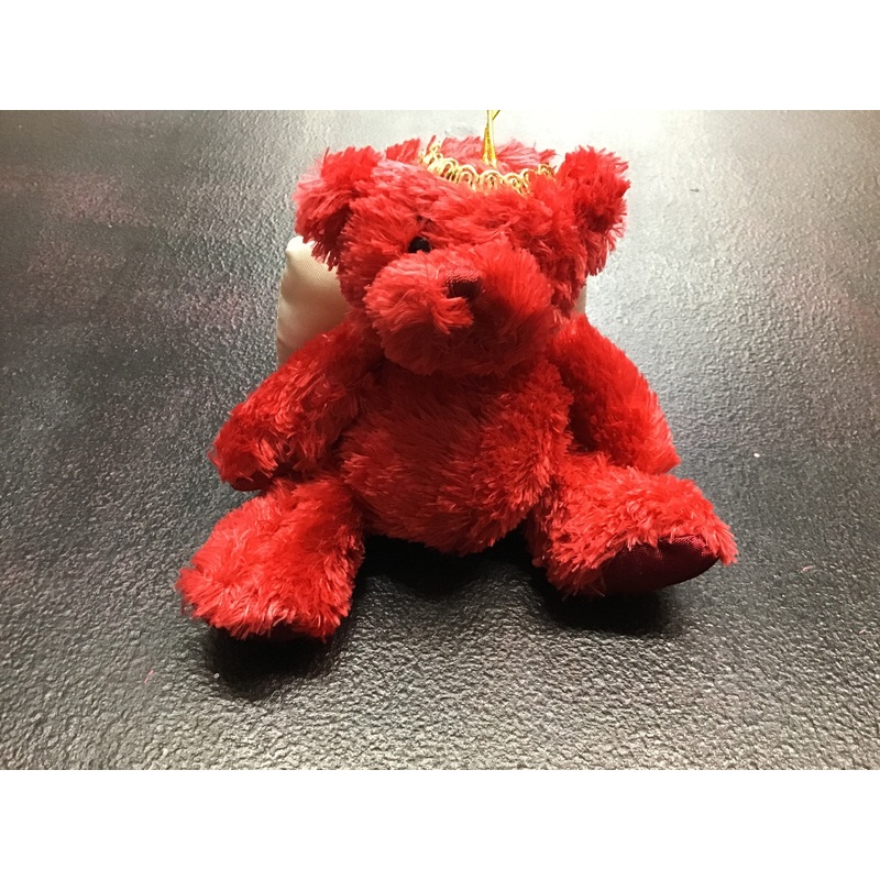 Holiday Bear Ornament|Red|Burgundy