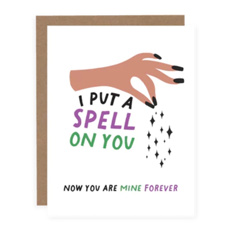I PUT A SPELL ON YOU CARD
