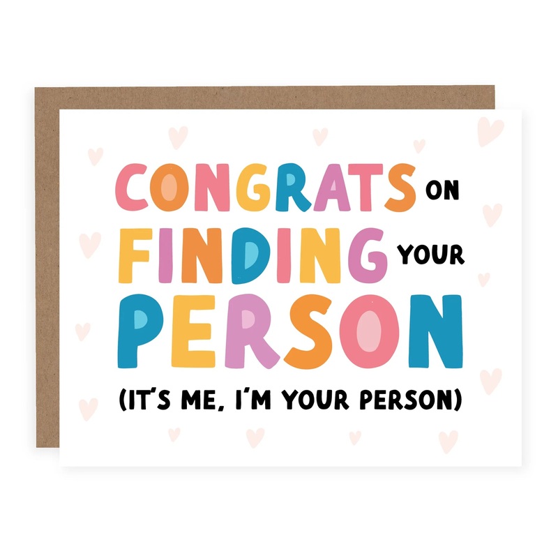 IT’S ME, I’M YOUR PERSON CARD