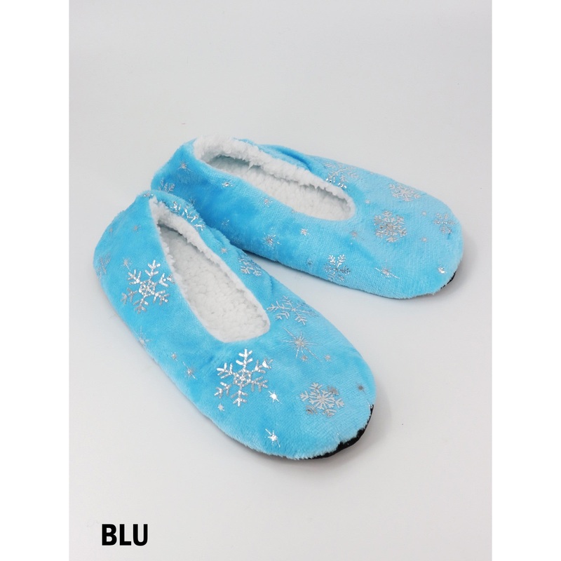 Snowflake Fashion Printed Women’s Slipper Socks