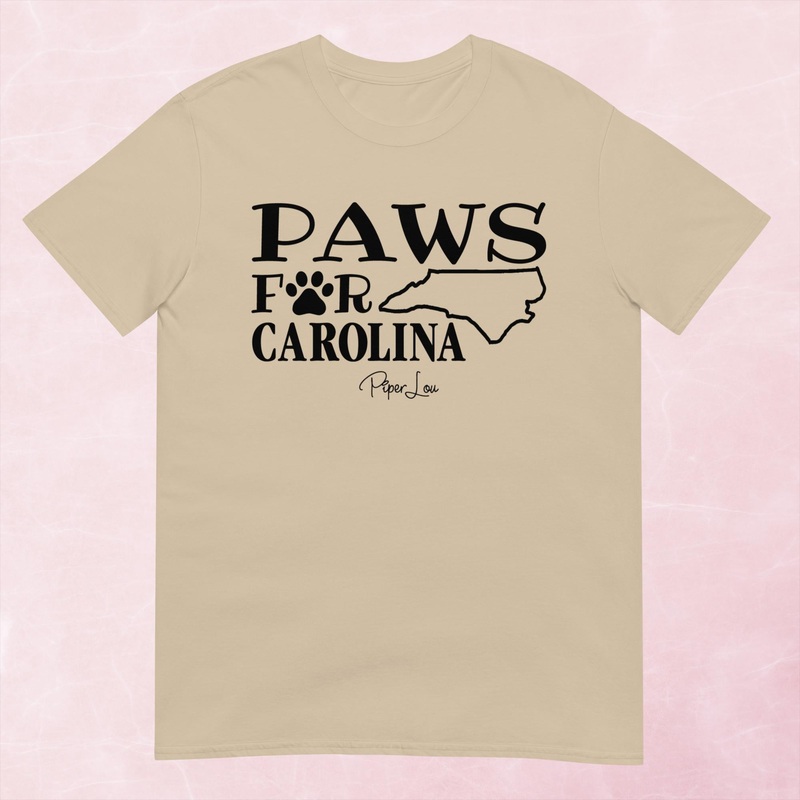 100% Donation | Paws For Carolina Graphic Tee