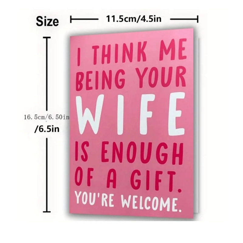 CARD: Being Your Wife Is Enough of a Gift – Happy Birthday
