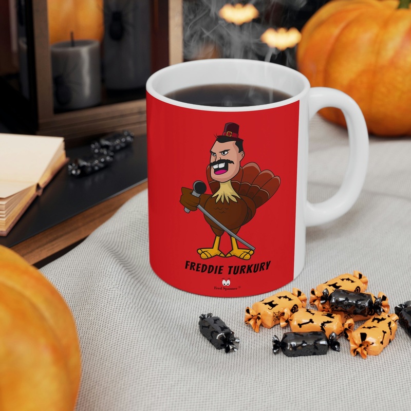 Freddie Turkury Ceramic Coffee Cup