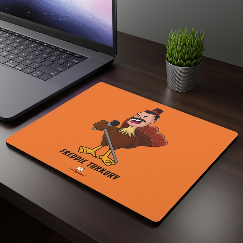 Freddie Turkury Mouse Pad|9.3 x 7.8″|Rectangle