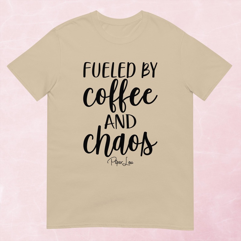 Fueled By Coffee And Chaos Graphic Tee