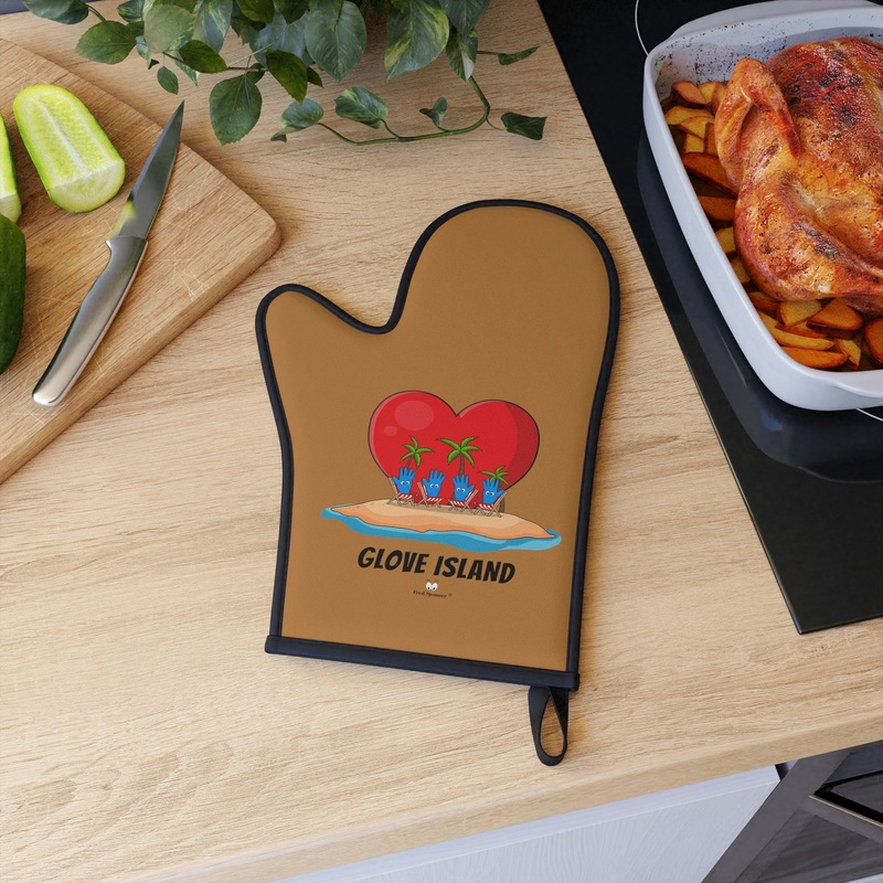Glove Island- Oven Glove|8”  12”