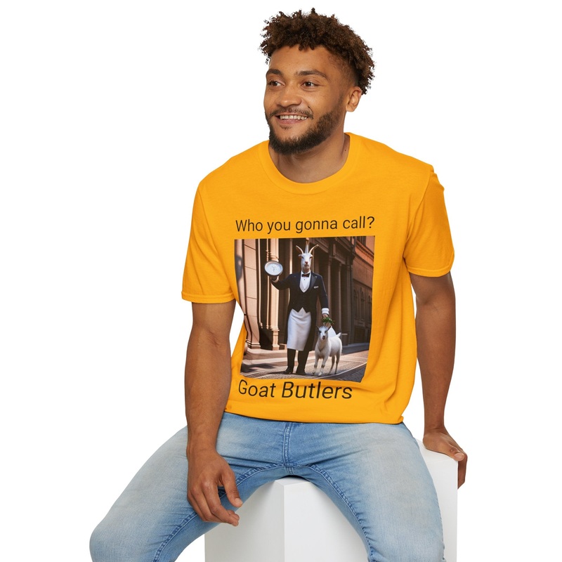 Goat Butlers t shirt|Daisy|Light Blue|Sport Grey|White|Natural|Gold|Asphalt|S|M|L|XL|2XL|3XL