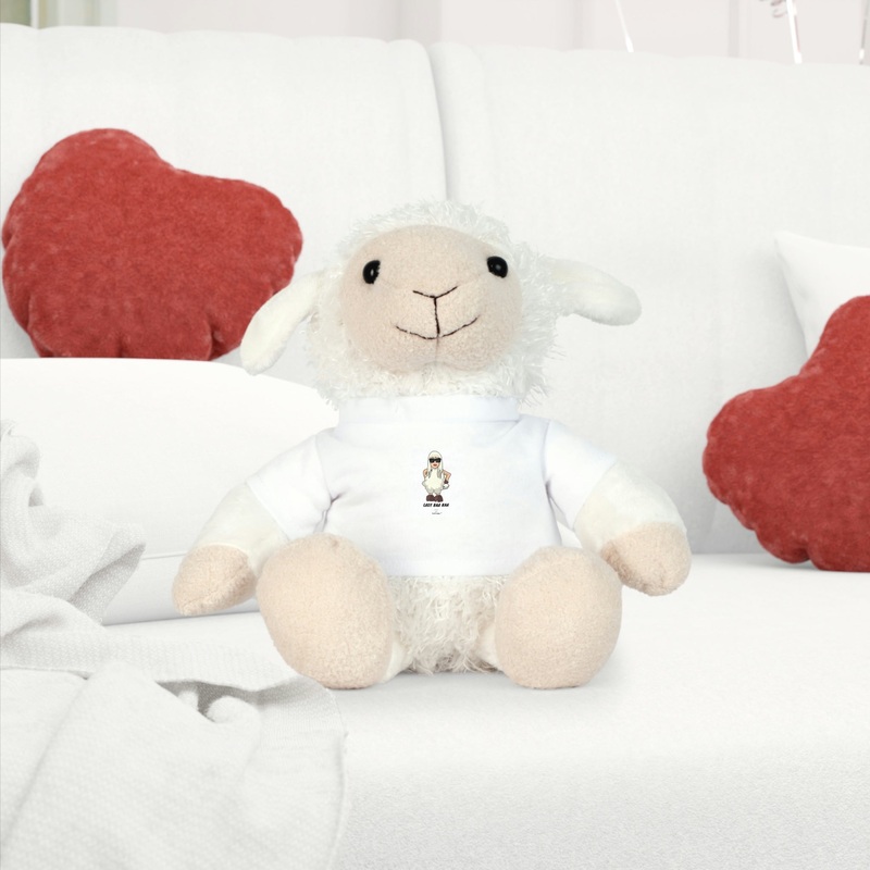 Lady Baa Baa- Plush Toy with T-Shirt