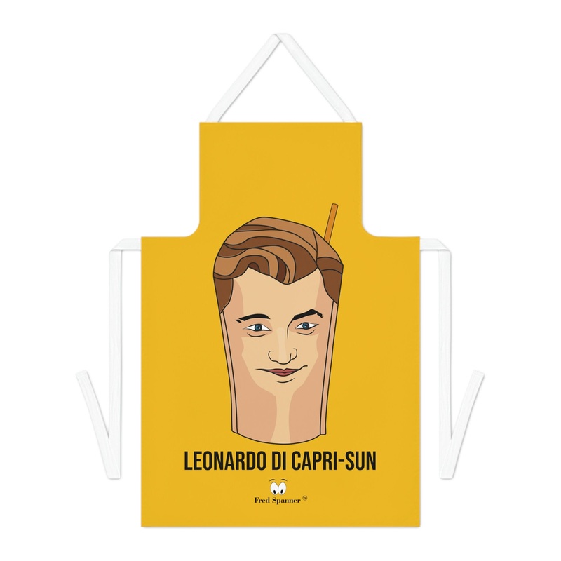 Leonardo Di Capri-Sun Apron|One size|White