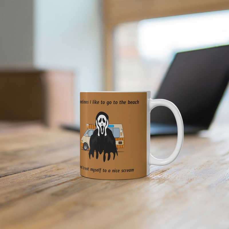 Scream- Ceramic Coffee Cup|11oz