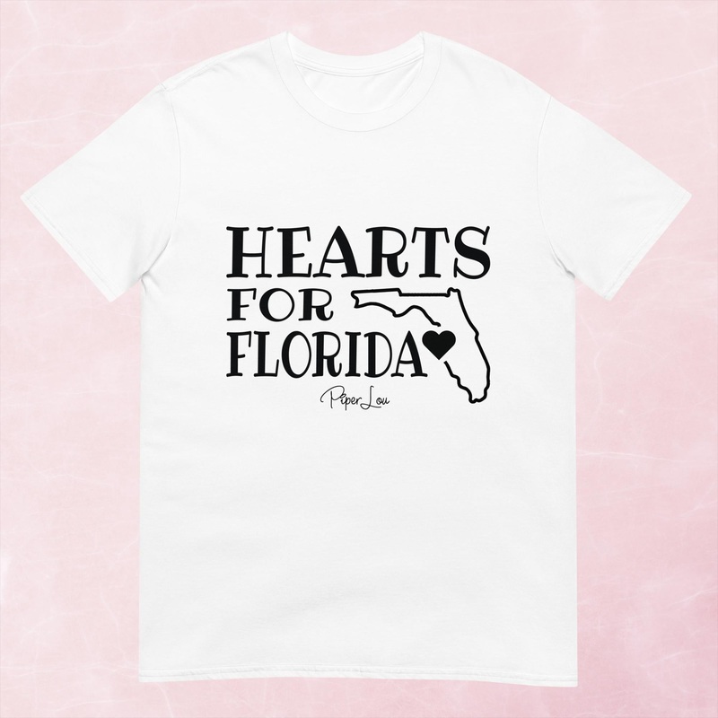 100% Donation | Hearts For Florida Graphic Tee