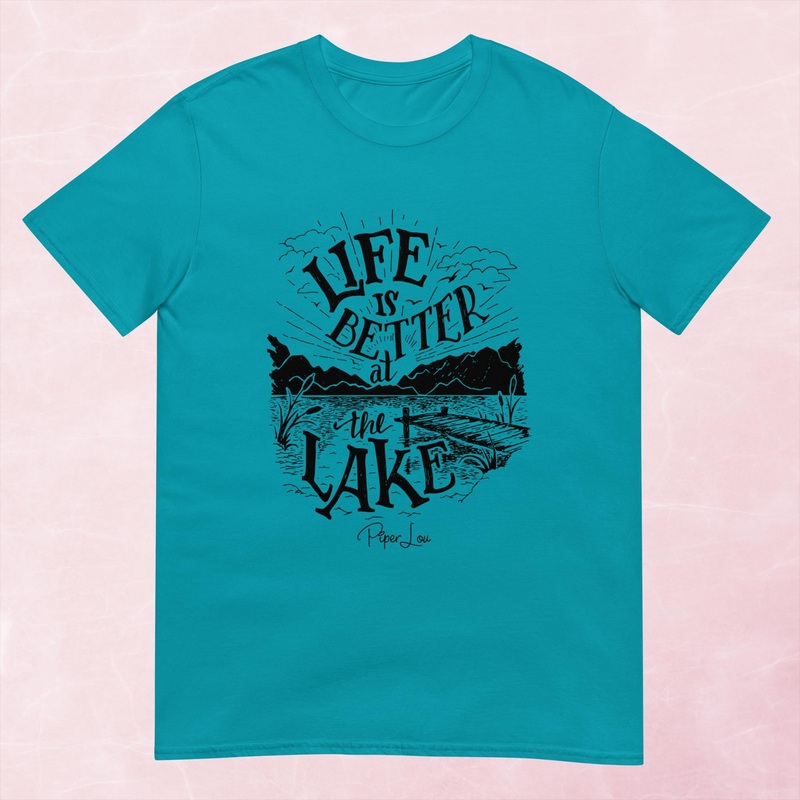 Life Is Better At The Lake | Sketch Graphic Tee