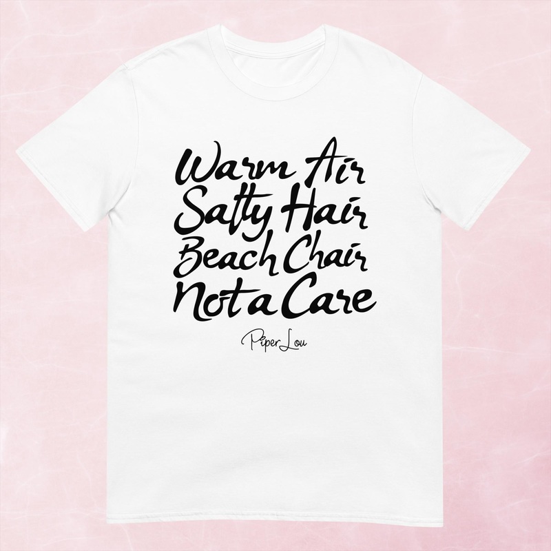 Warm Air Salty Hair Graphic Tee
