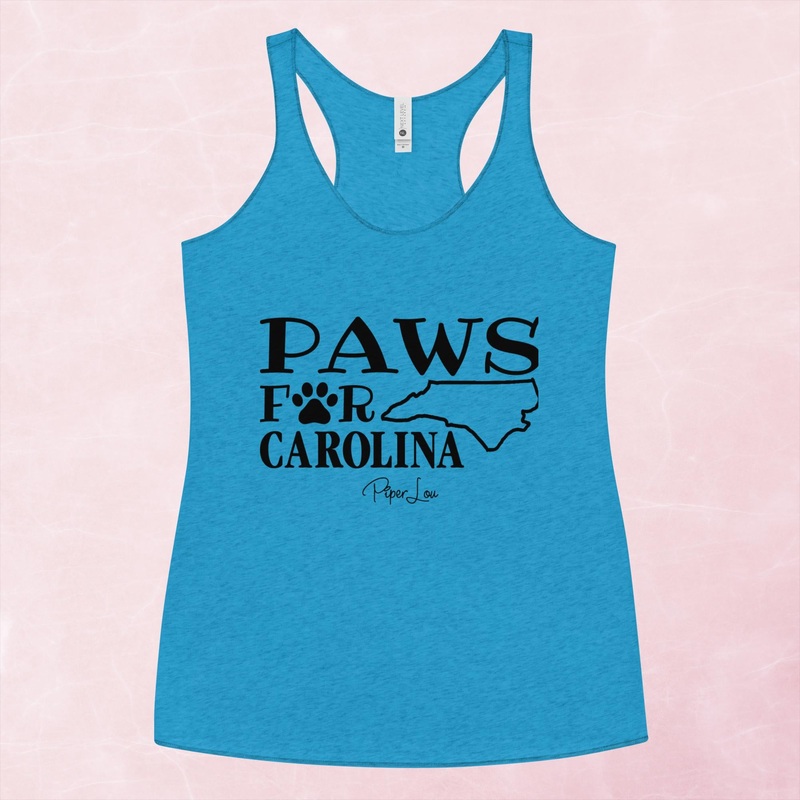 100% Donation | Paws For Carolina Graphic Tank Top