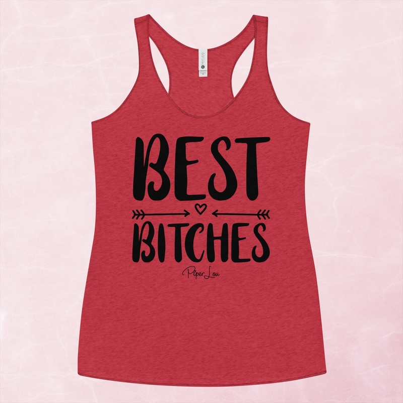 Best Bitches Graphic Tank Top|Purple Rush|Vintage Red|Vintage Turquoise|Heather White|XS|S|M|L|XL