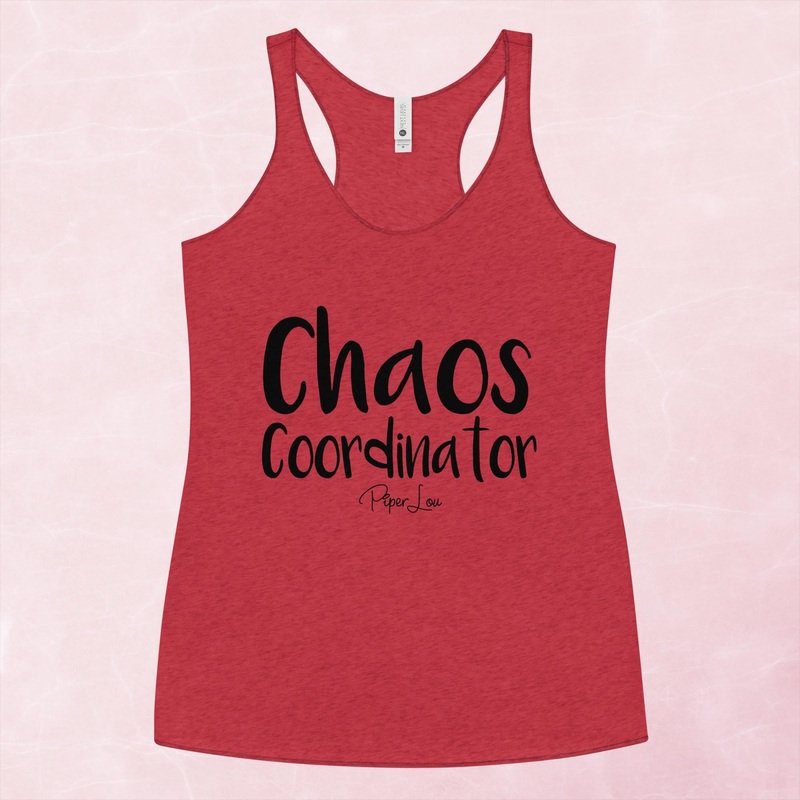 Chaos Coordinator Graphic Tank Top