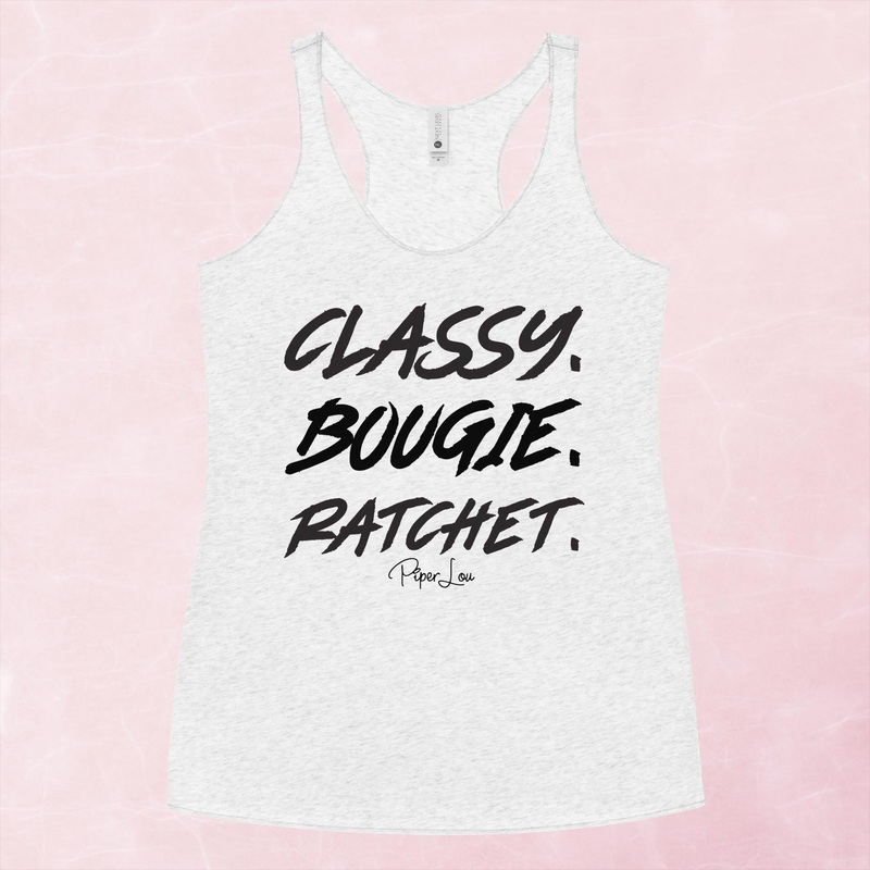 Classy Bougie Ratchet Graphic Tank Top