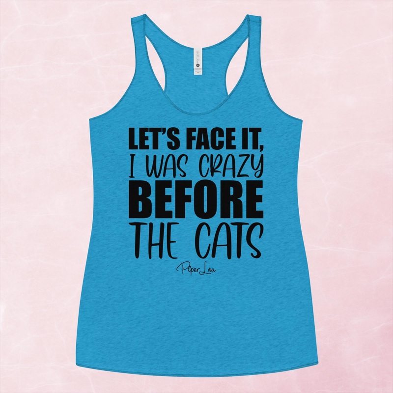 Crazy Before The Cats Graphic Tank Top