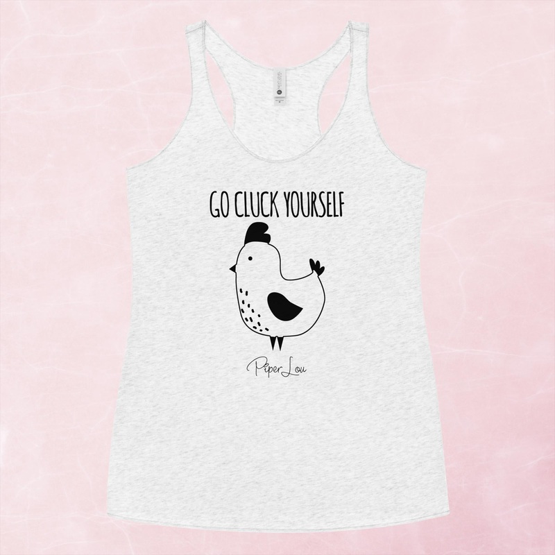 Go Cluck Yourself Graphic Tank Top