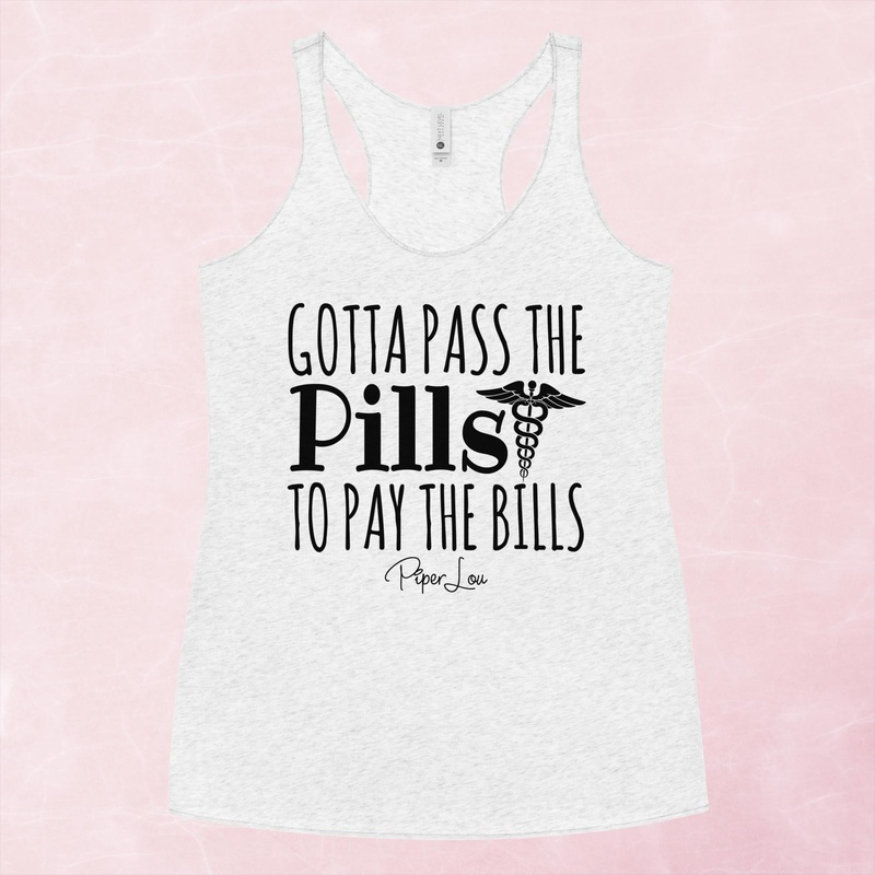 Gotta Pass The Pills Graphic Tank Top