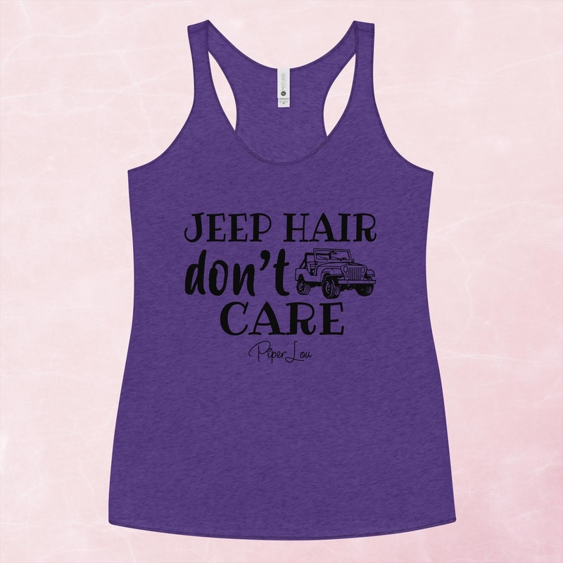 Jeep Hair Don’t Care Graphic Tank Top