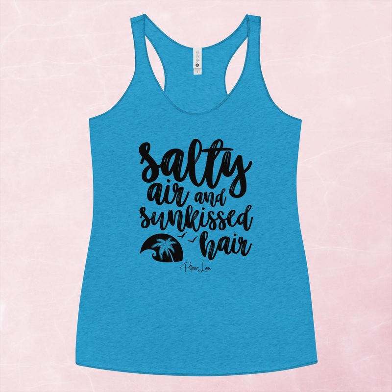 Salty Air Sunkissed Hair Graphic Tank Top